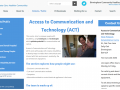 Access to Communication and Technology