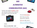 Basic Intro to AAC course in March 2018